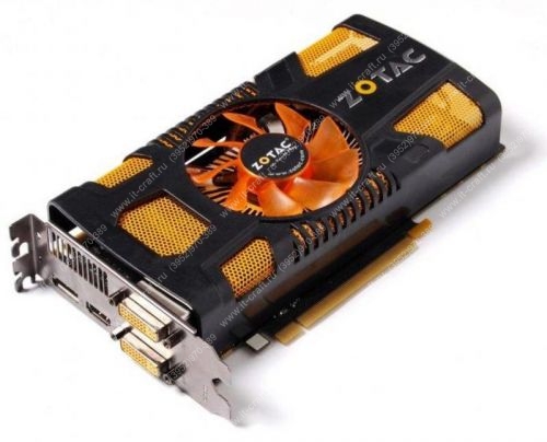Видеоадаптер PCI-E ZOTAC GeForce GTX 560 Ti 950Mhz 1024Mb 4400Mhz 256 bit 2xDVI Mini-HDMI HDCP