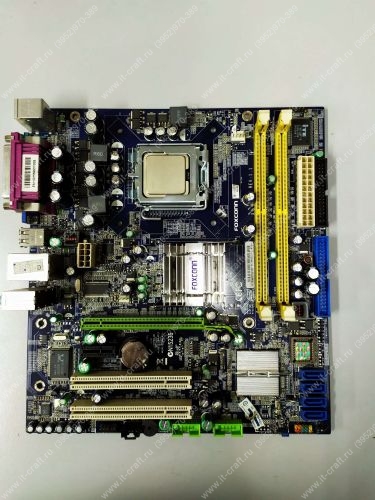 Socket 775 Foxconn 945GZ7MC-RS2H (вздутые конденсаторы)