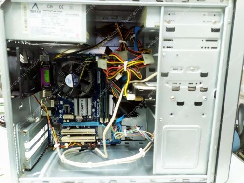 Intel Core 2 Quad Q6600 2.4Ghz (X4)\GA-G31M-ES2L\3Gb\Intel HD\HDD Seagate 200Gb