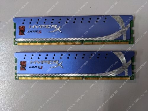 DDR3 8Gb Kingston HyperX Genesis [KHX1600C9D3K2/8G]