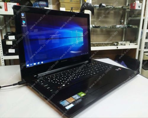 Lenovo G50-45 15.6" AMD A6-6310 1.8GHz (x4)/6Gb DDR3/SSD 120Gb/Radeon R4/HD8500M/DVD-RW//Wi-Fi/Bluetooth/Win 10)