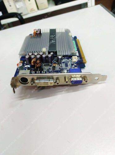 Видеоадаптер PCI-E ASUS GeForce 7600 GS 400MHz 256Mb 400MHz DDR2 128bit VGA DVI