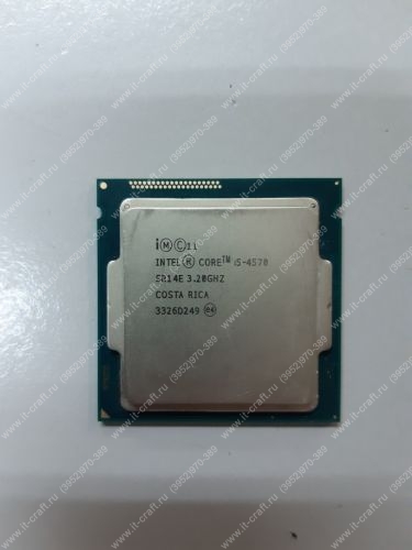 Socket 1150 Intel Core i5-4570 Haswell (3200MHz,L3 6144Kb)