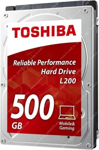 HDD 2.5" 500Gb TOSHIBA HDWK105