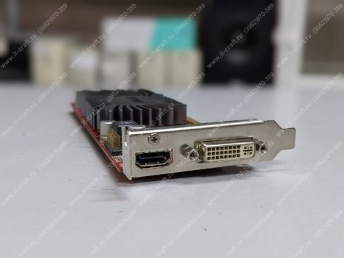 Видеоадаптер PCI-E ASUS Radeon HD 5450 512Mb 32bit DVI HDMI Low Profile