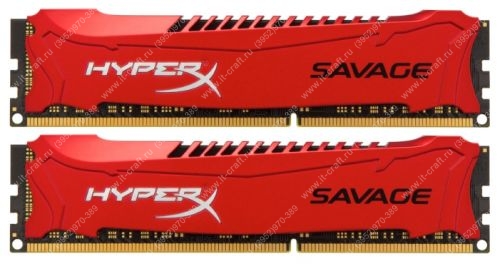 DDR3 16Gb (8+8) Kingston HyperX Savage [HX316C9SRK2/16]