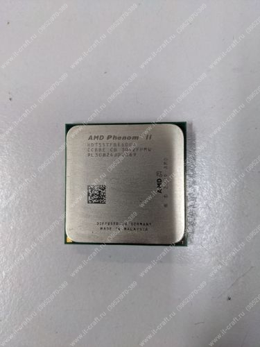 Socket AM3 AMD Phenom II X6 1055T (2800 Mhz, L3 6Mb) HDT55TFBK6DGR