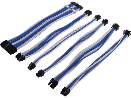 Набор кабелей ZET GAMING Power Set синий