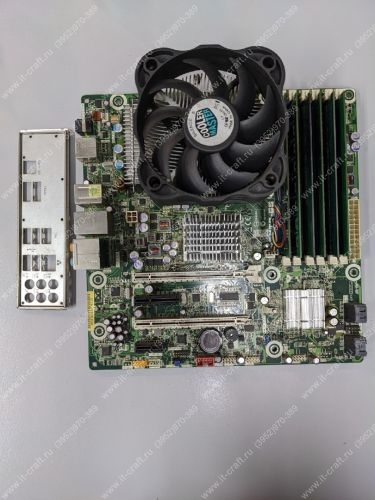 Комплект Socket 1366 Pegatron IPMTB-GS + i7 920 2.6Ghz (x4) + 12Gb DDR3 