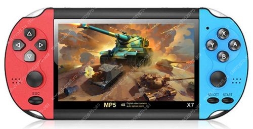 Портативная игровая консоль MP5 X7 9000 Игр (SEGA, DENDY, NINTENDO)
