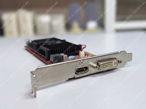 Видеоадаптер PCI-E HP GeForce GT 705 874Mhz 1024Mb 1600Mhz 64 bit DVI HDMI LP