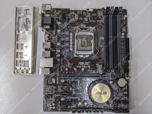 Socket 1150 Asus H97M-E