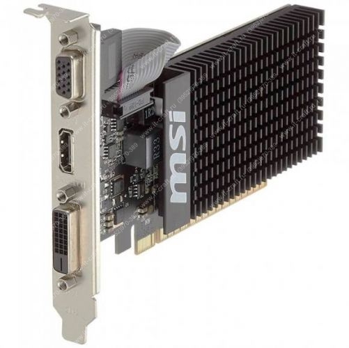 Видеоадаптер MSI GeForce GT 710 Silent LP 2Gb [GT 710 2GD3H LP]