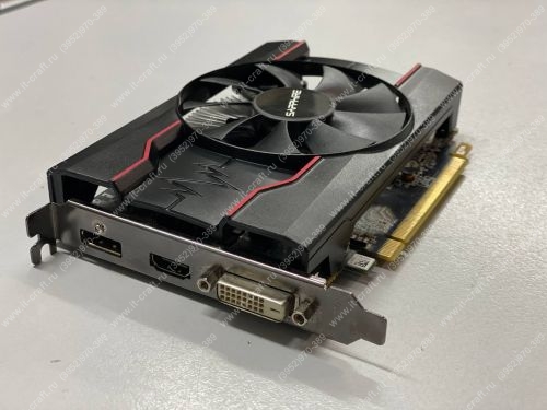 Видеоадаптер PCI-E Sapphire AMD Radeon RX 550 PULSE OC 2048MB 128bit GDDR5 [11268-03-20G] HDMI DVI DP
