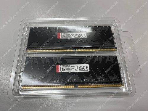 DDR4 Kingston FURY Renegade [KF432C16RBK2/16] 16 ГБ