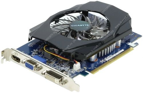 Видеоадаптер PCI-E GIGABYTE GeForce GT 730 [GV-N730D5-2GI]