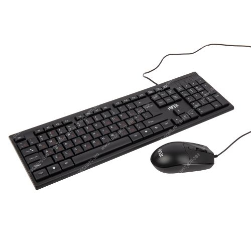 Проводной комплект клавиатура+мышь HIPER OS-1000 (НОВЫЙ)