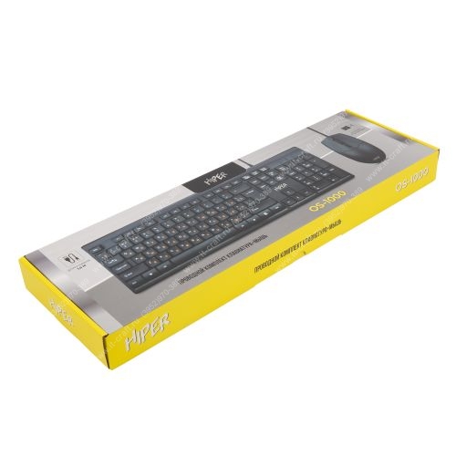 Проводной комплект клавиатура+мышь HIPER OS-1000 (НОВЫЙ)