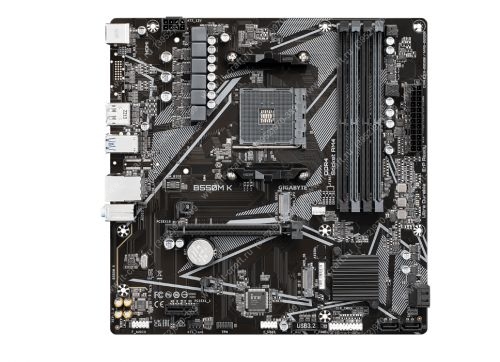 Socket AM4 GIGABYTE B550M K