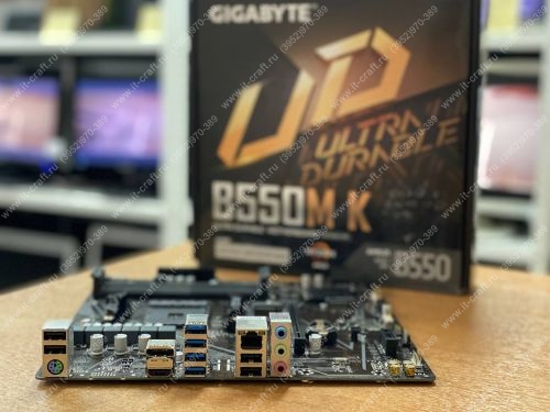 Socket AM4 GIGABYTE B550M K