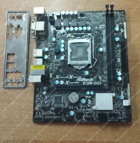 Socket 1155 ASRock B75M-DGS B75 (НЕ РАБОТАЮТ USB)