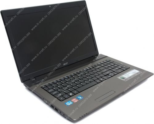 Acer ASPIRE 7750G-2354G64Mnkk 17.3"( Intel Core i3 - 2350M/8Gb/Intel HD 3000/120Gb/Win10)