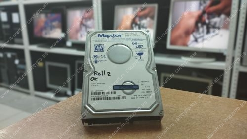 HDD 3.5" Maxtor 80GB 6L080M0 (ЕСТЬ ПЕРЕНАЗНАЧЕННЫЕ СЕКТОРА)