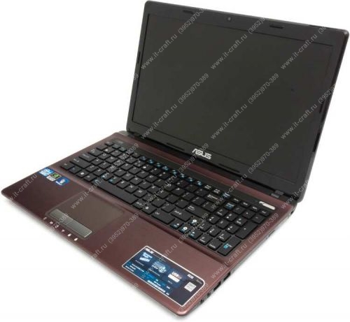 Asus K53S 15.6" (i3-2350M 2.3 Ghz/4 GB/500 GB/GT630M 2GB/DVD-SMulti/WiFi/BT/Cam/Windows 10)