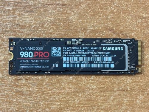 SSD M.2 Samsung 980 Pro 1Tb