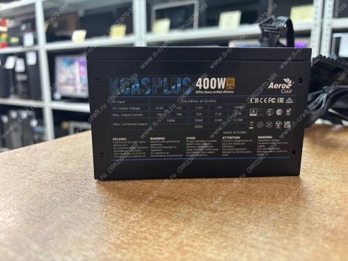 ATX 400W AeroCool KCAS PLUS 400W [KCAS-400 PLUS]