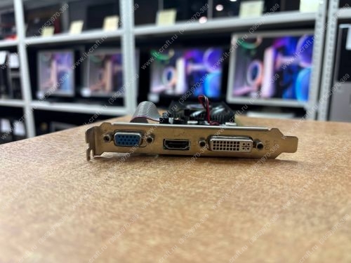 Видеоадаптер PCI-E GeForce GT 520 512Mb DVI HDMI VGA