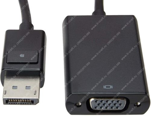 Переходник HP DisplayPort - VGA AAC-DP2VGA(B)