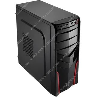 ITC-1229 (Intel Pentium Gold G5400T 3.1Ghz/Gigabyte H370M D3SH/DDR4 16GB/SSD 240GB + HDD 500GB/AeroCool V2X Red Edition/Zalman LE2 600W/Win 10)