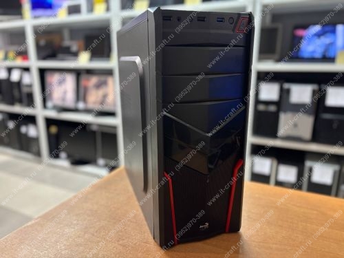 ITC-1229 (Intel Pentium Gold G5400T 3.1Ghz/Gigabyte H370M D3SH/DDR4 16GB/SSD 240GB + HDD 500GB/AeroCool V2X Red Edition/Zalman LE2 600W/Win 10)