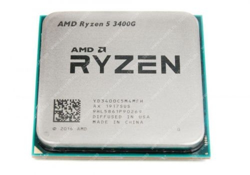 Socket AM4  AMD Ryzen 5 3400G