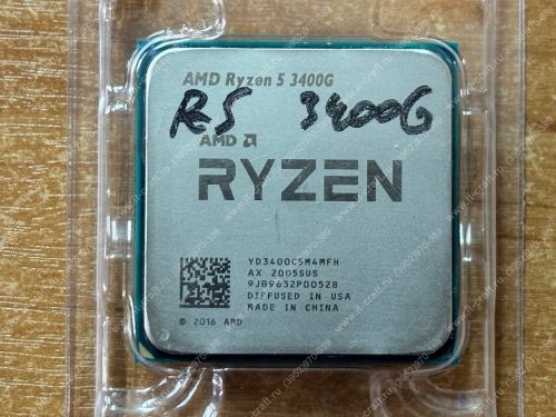Socket AM4  AMD Ryzen 5 3400G