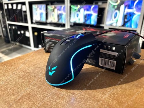 Мышь проводная ARDOR GAMING Fury [ARD-FURY3327-BK] (НОВАЯ)