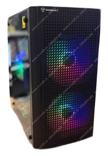 ITC-1231 (i5-11400F 2.6Ghz (x12)/Gigabyte H510M H/MSI Radeon RX 6400 Aero ITX 4G/DDR4 16GB 3200MHz/SSD M.2 256GB + HDD WD Green 1TB/AeroCool VX PLUS 600W/Win 11)