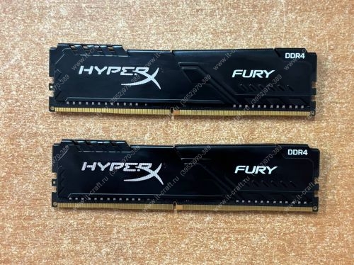 DDR4 16GB Kingston HyperX FURY Black [HX426C16FB3K2/16]