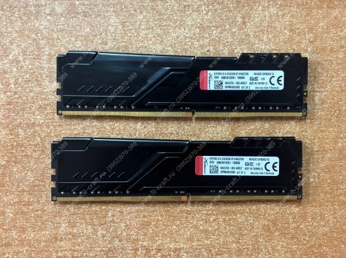 DDR4 16GB Kingston HyperX FURY Black [HX426C16FB3K2/16]