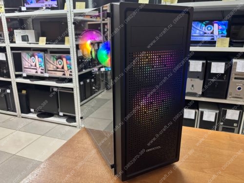 ITC-1232 (Ryzen 5 2600 3.4GHz/ASRock B450 PRO4/Palit GeForce GTX 1060 6GB Super JetStream/DDR4 16GB/SSD 2.5" 128GB + HDD 3.5" 1TB/Fractal Design Integra M 550W/Win 10)