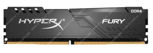 DDR4 16Gb 3200Mhz HyperX Fury Black [HX432C16FB3/16]