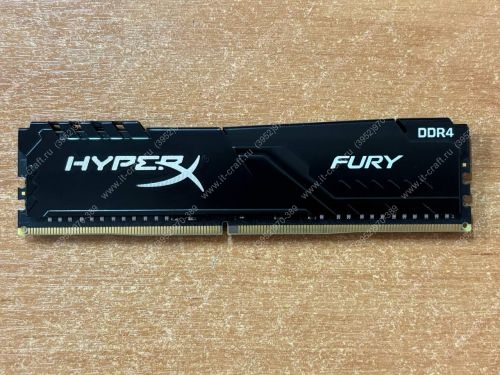 DDR4 16Gb 3200Mhz HyperX Fury Black [HX432C16FB3/16]