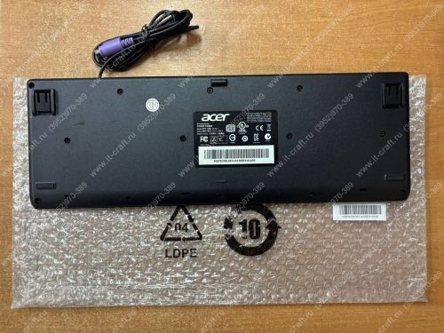Клавиатура проводная Acer SK-9611 (НОВАЯ)