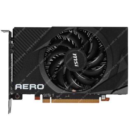 Видеоадаптер MSI AMD Radeon RX 6400 AERO ITX 4GB