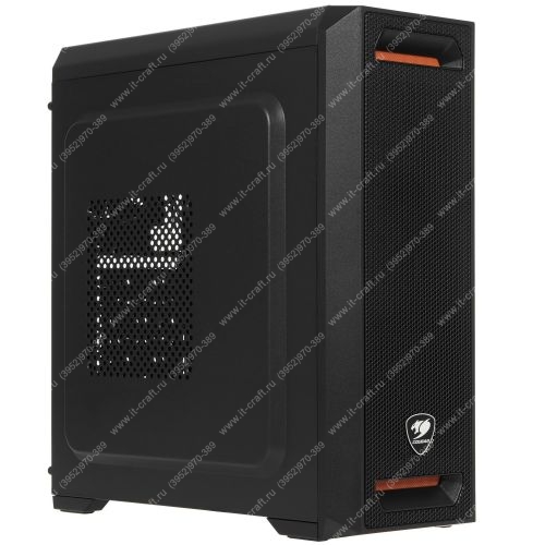Корпус Mid-Tower Cougar MX350 Mesh-X черный