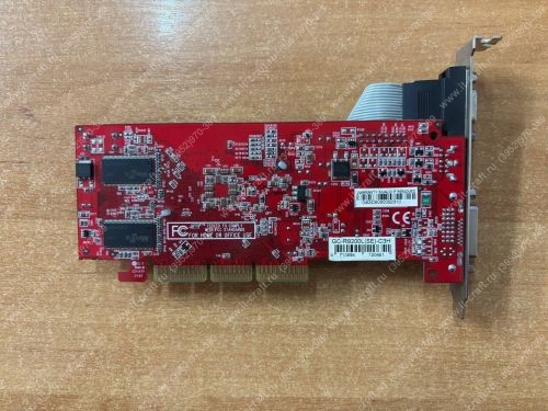 Видеоадаптер AGP ATI GeCube Radeon 9200 SE 128MB [GC-R9200L(SE)-C3H]