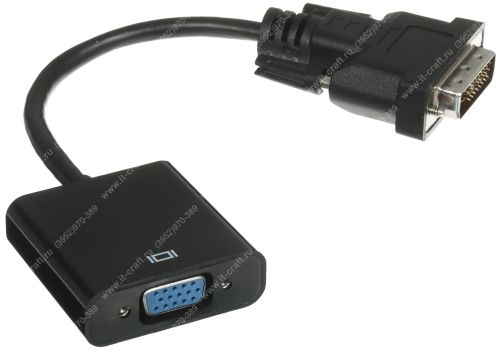 Переходник Aceline DVI-D — VGA