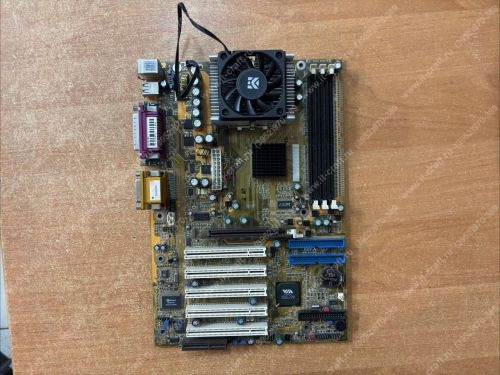 Комплект Socket 462 DFI AD73 Pro + AMD Athlon XP 1600+ + Кулер