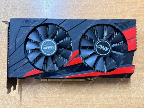 Видеоадаптер PCI-E Asus GeForce GTX 1050 EXPEDITION OC 2048MB 128bit GDDR5 [EX-GTX1050-O2G] DVI HDMI DP